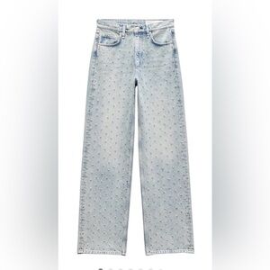 Rag and Bone desiree pearl shea high rise relaxed straight full length jeans